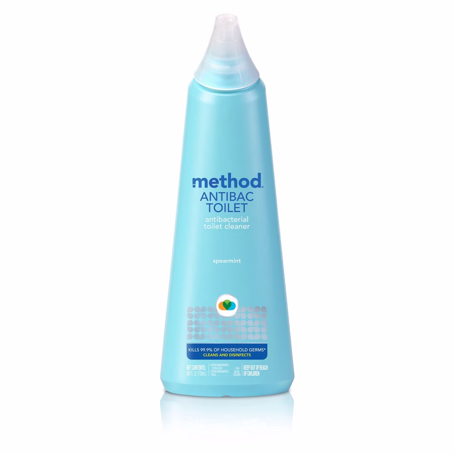 Nettoyant désinfectant pour toilette au parfum de menthe verte