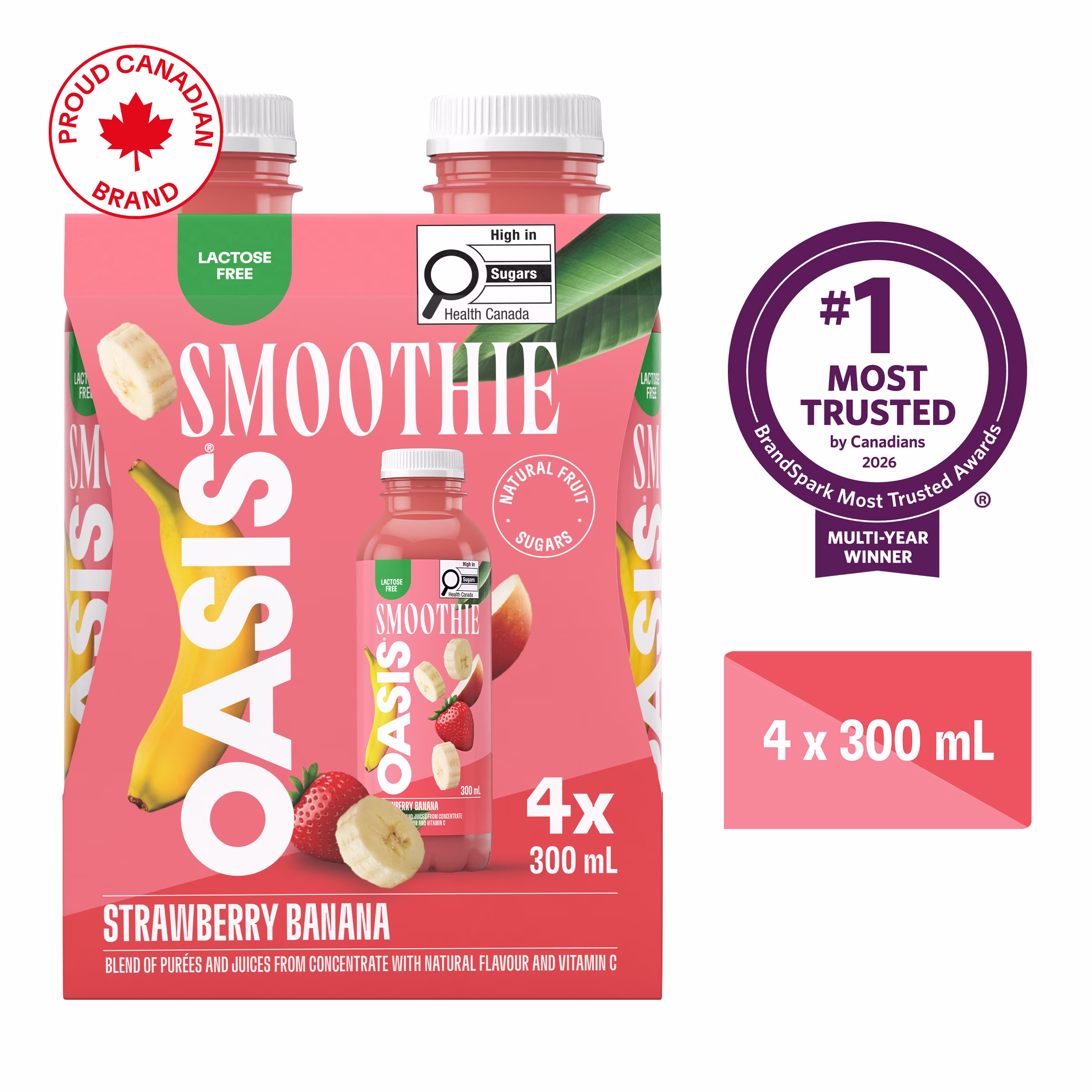 Smoothie fraise banane