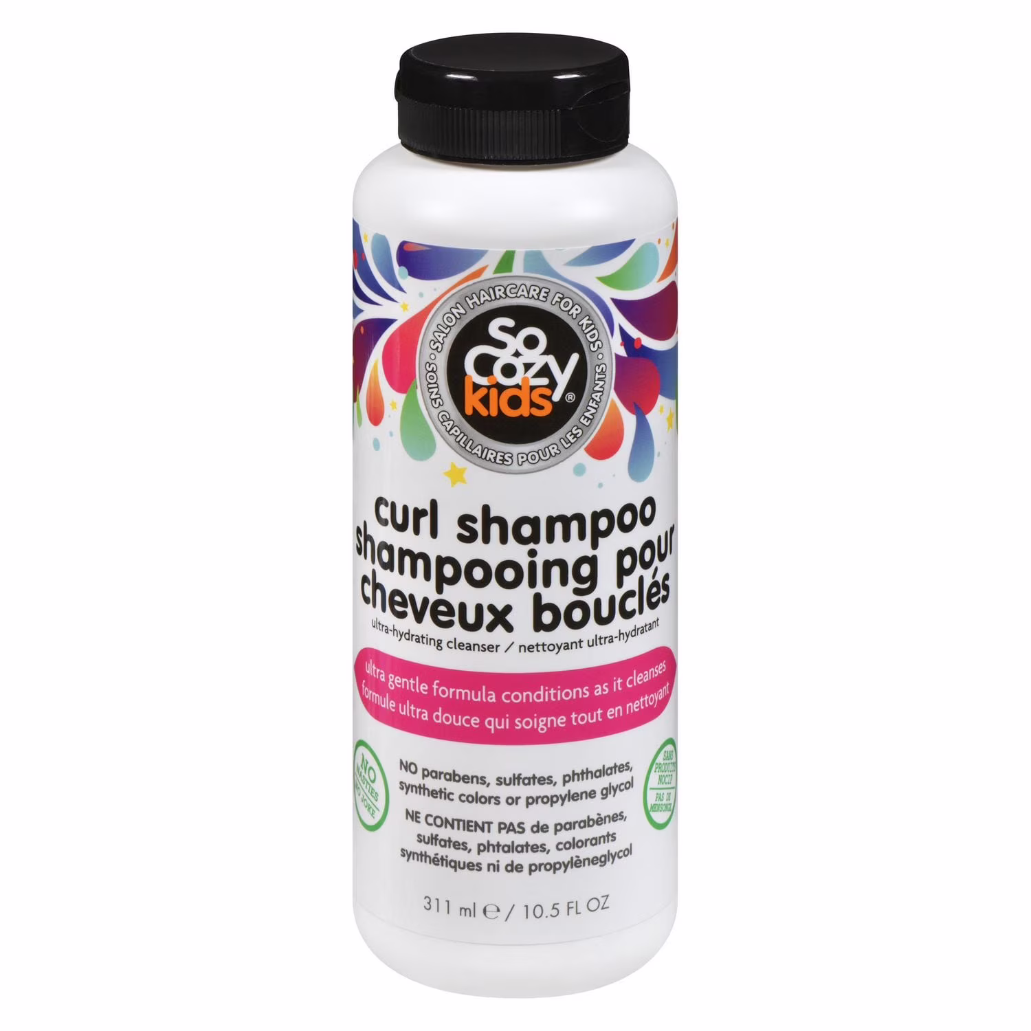 Socozy shampooing pour cheveux bouclés