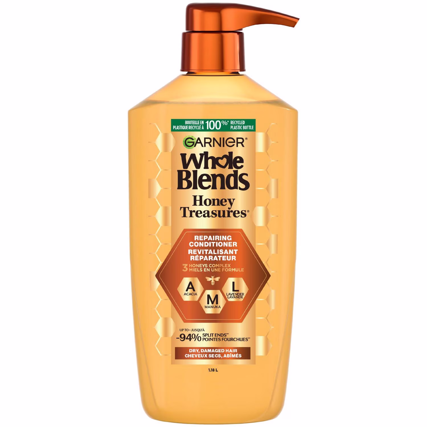 Garnier whole blends trésors de miel revitalisant réparateur