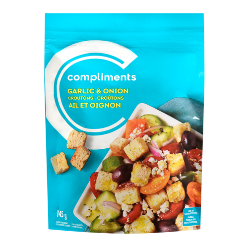 Compliments Croûtons à l'ail et à l'oignon 145 g