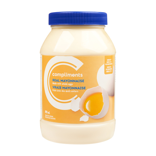 Compliments Vraie Mayonnaise 890 ml