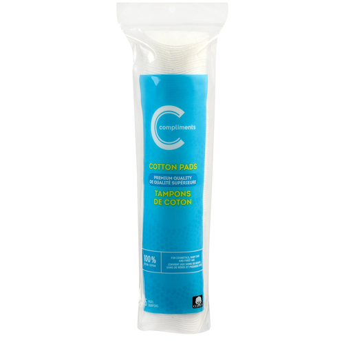 Compliments Tampon de coton de qualité premium 125 un