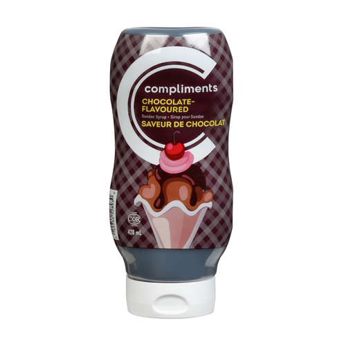 Compliments Sirop pour sundae chocolat 428 ml