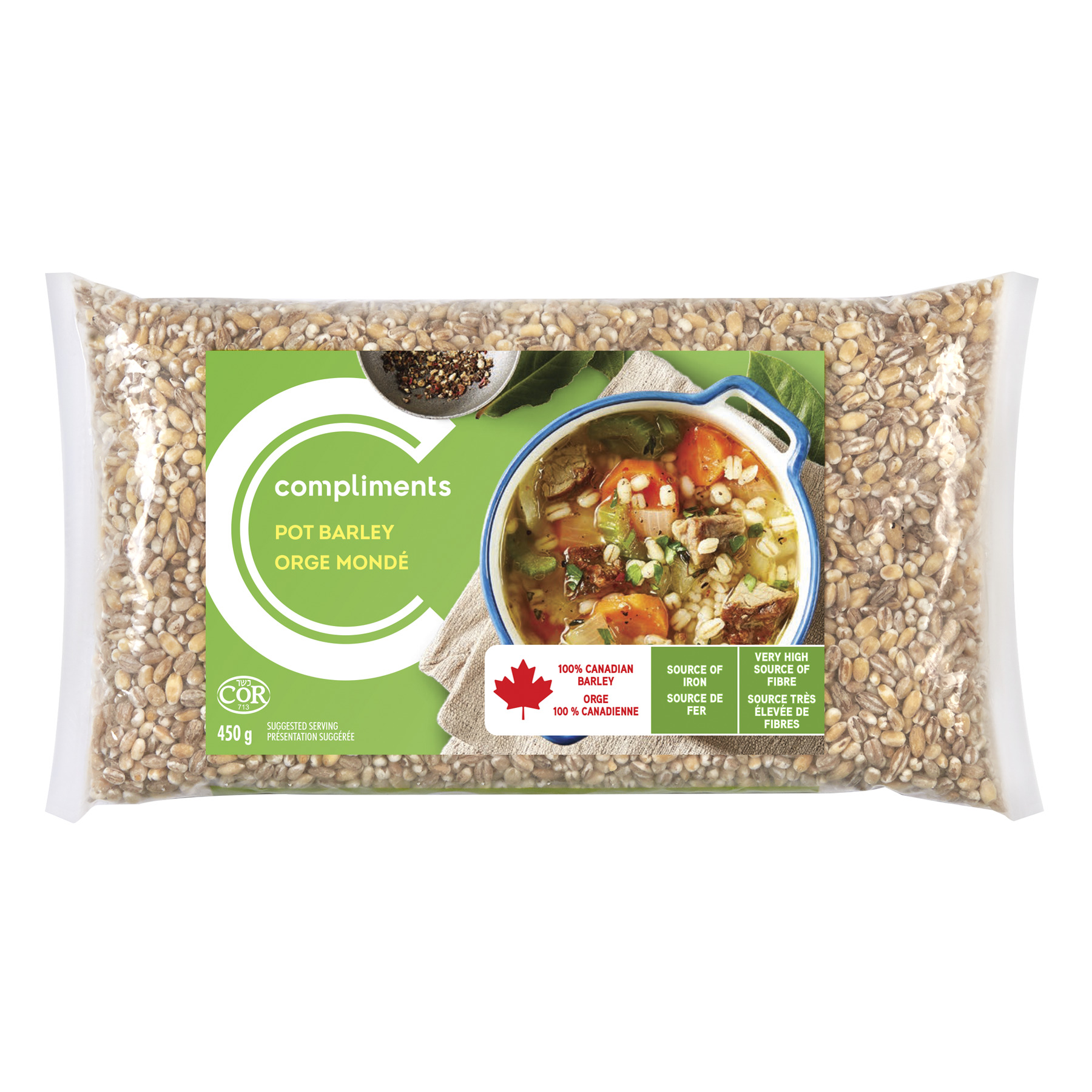 Compliments Orge mondé 450 g