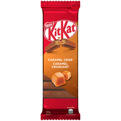 Kit Kat Chocolat barre caramel croquant 120 g