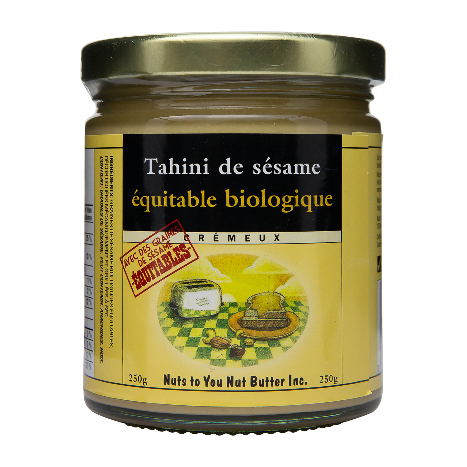 Nuts To You Tahini biologique 250 g