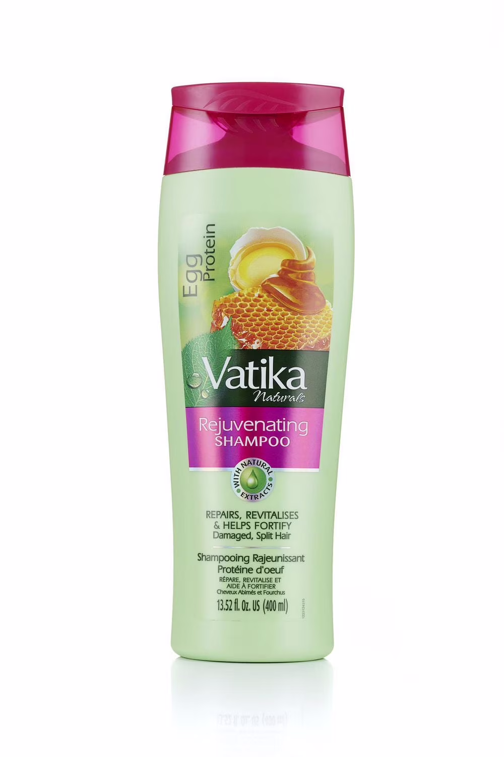 Shampoing aux protéines d'oeufs naturels vatika de dabur