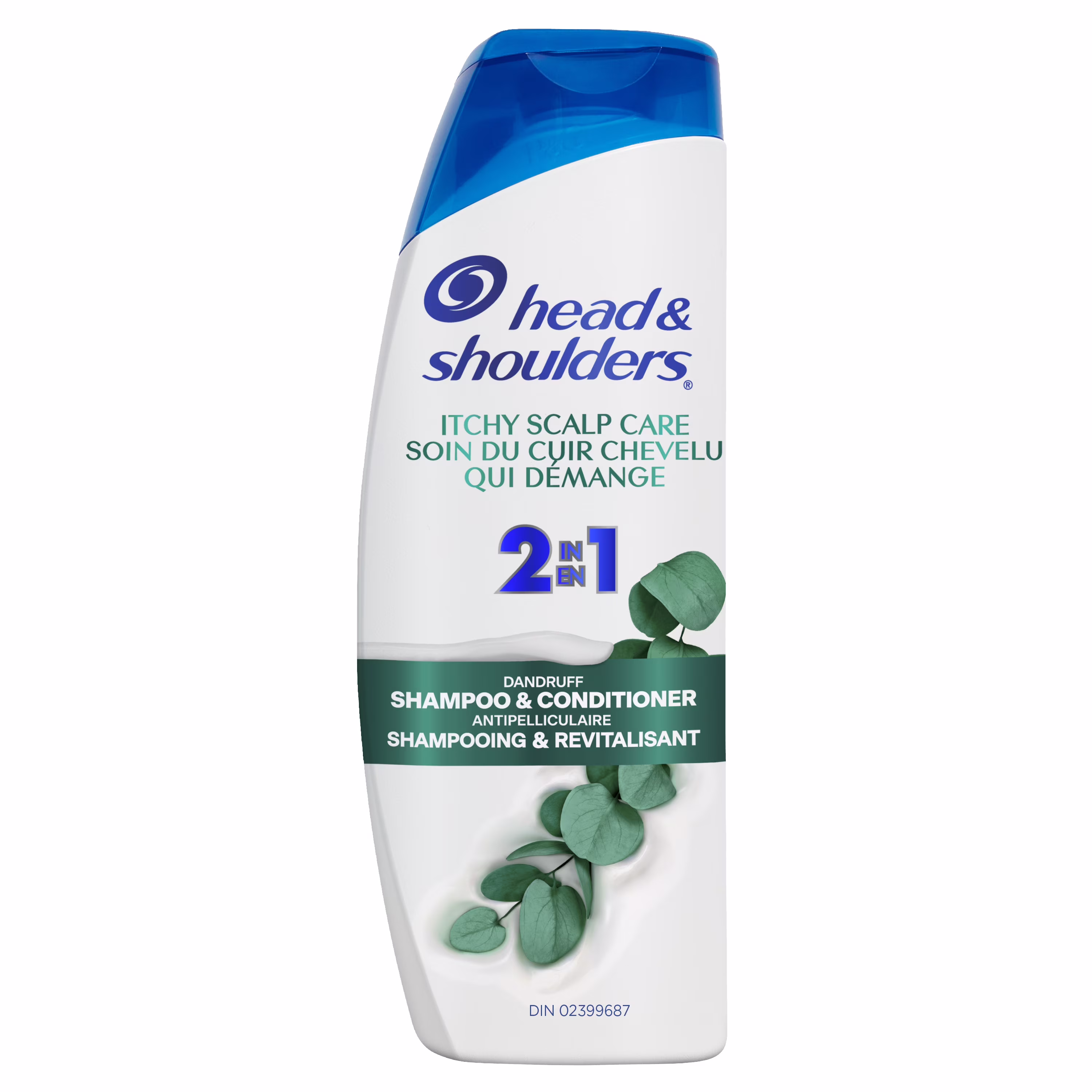 Shampooing eucalyptus - 2 en 1