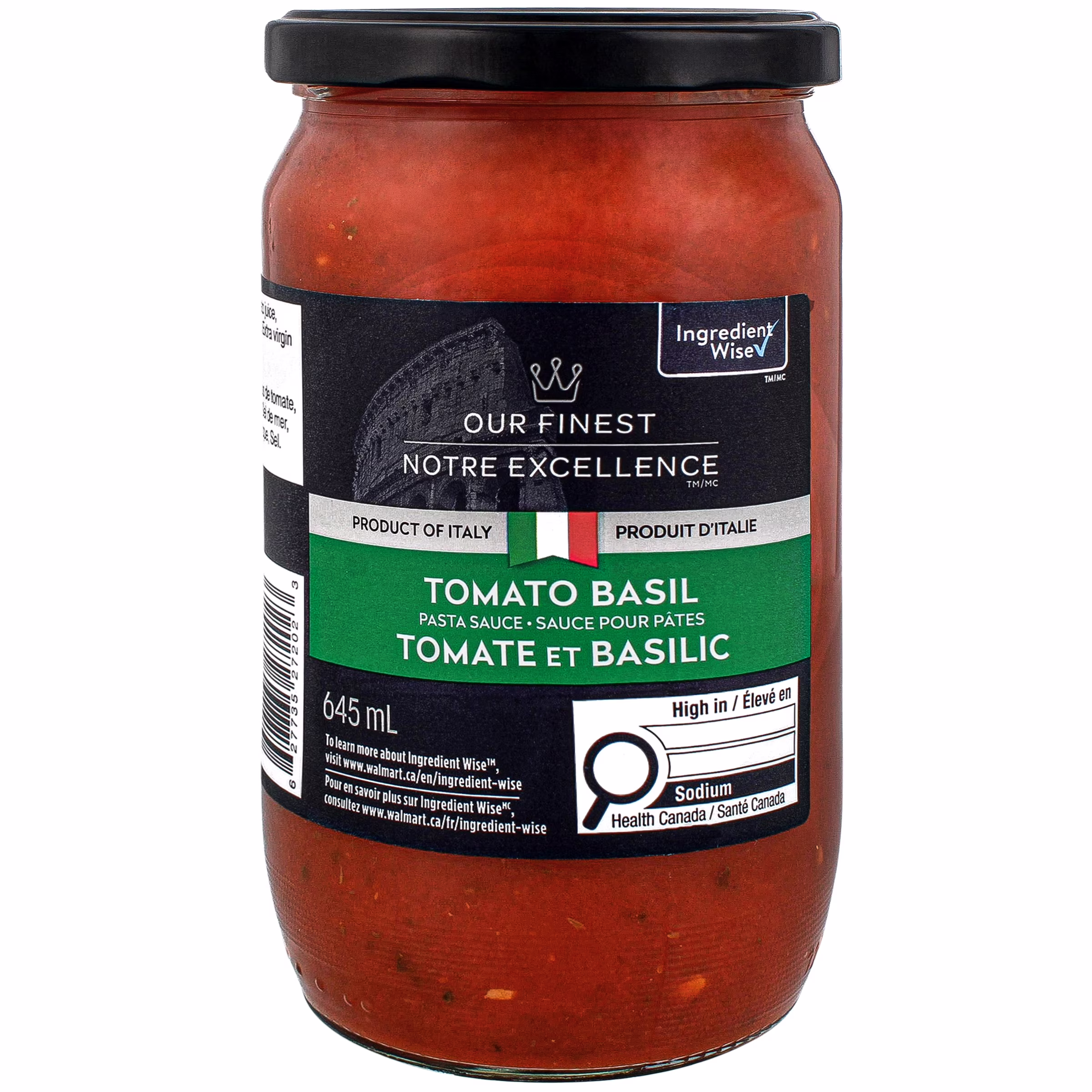 Sauce pour pâtes tomate et basilic notre excellence