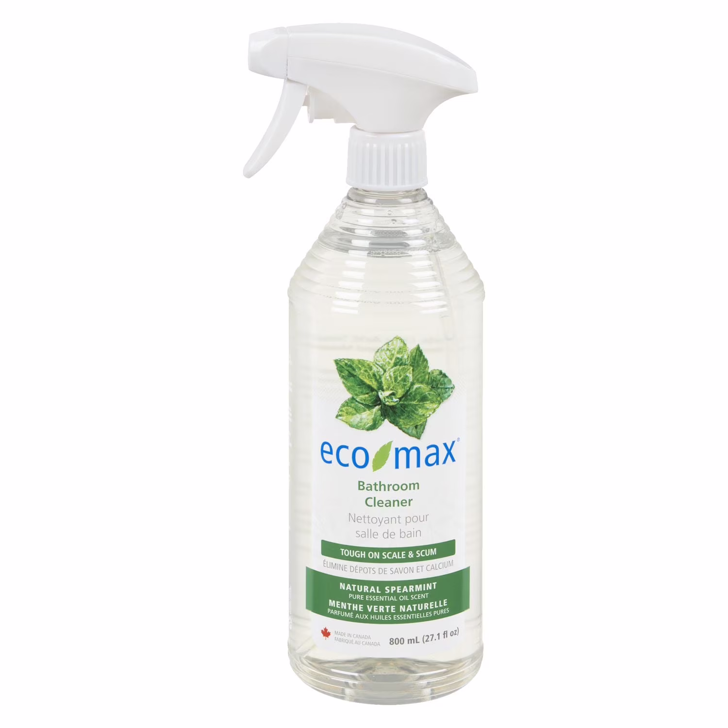 Nettoyant pour salle de bain au parfum de menthe verte