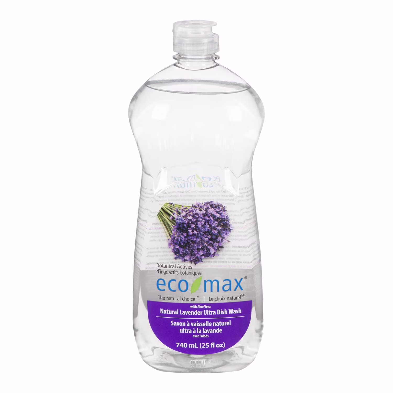 Liquide vaisselle naturel ultra parfum lavande eco-max