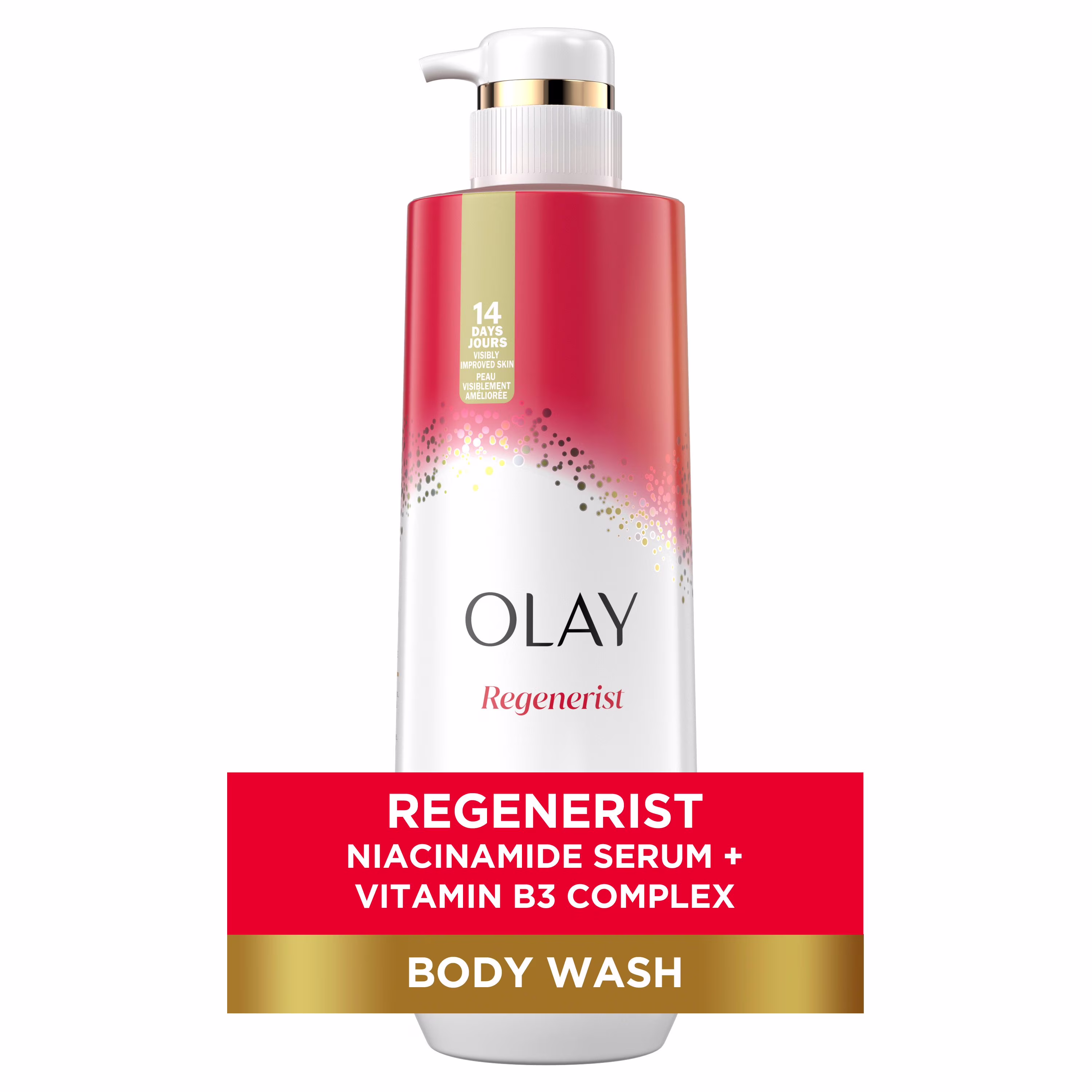 Olay regenerist nettoyant pour le corps avec complexe de sérum à la niacinamide