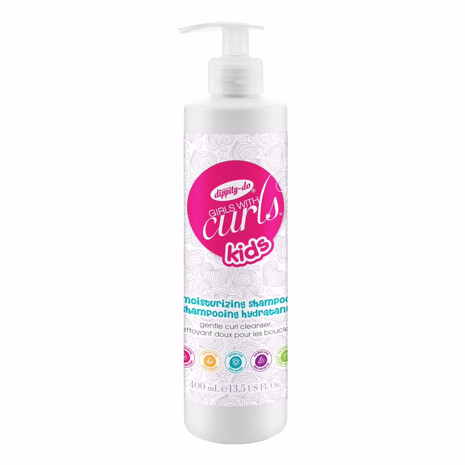 Girls with curls kids shampooing hydratant