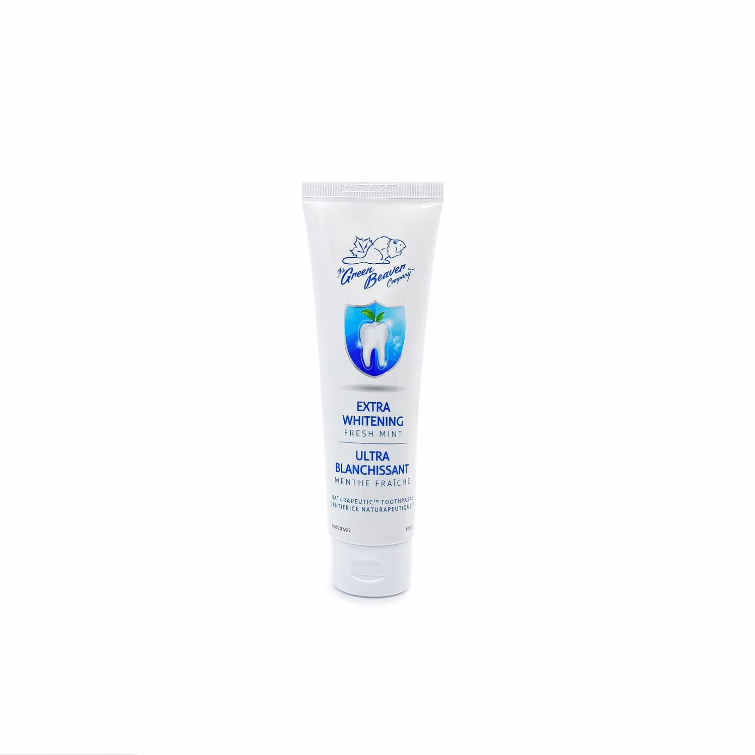 Green beaver dentifrice naturapeutic extra whitening (menthe fraîche).