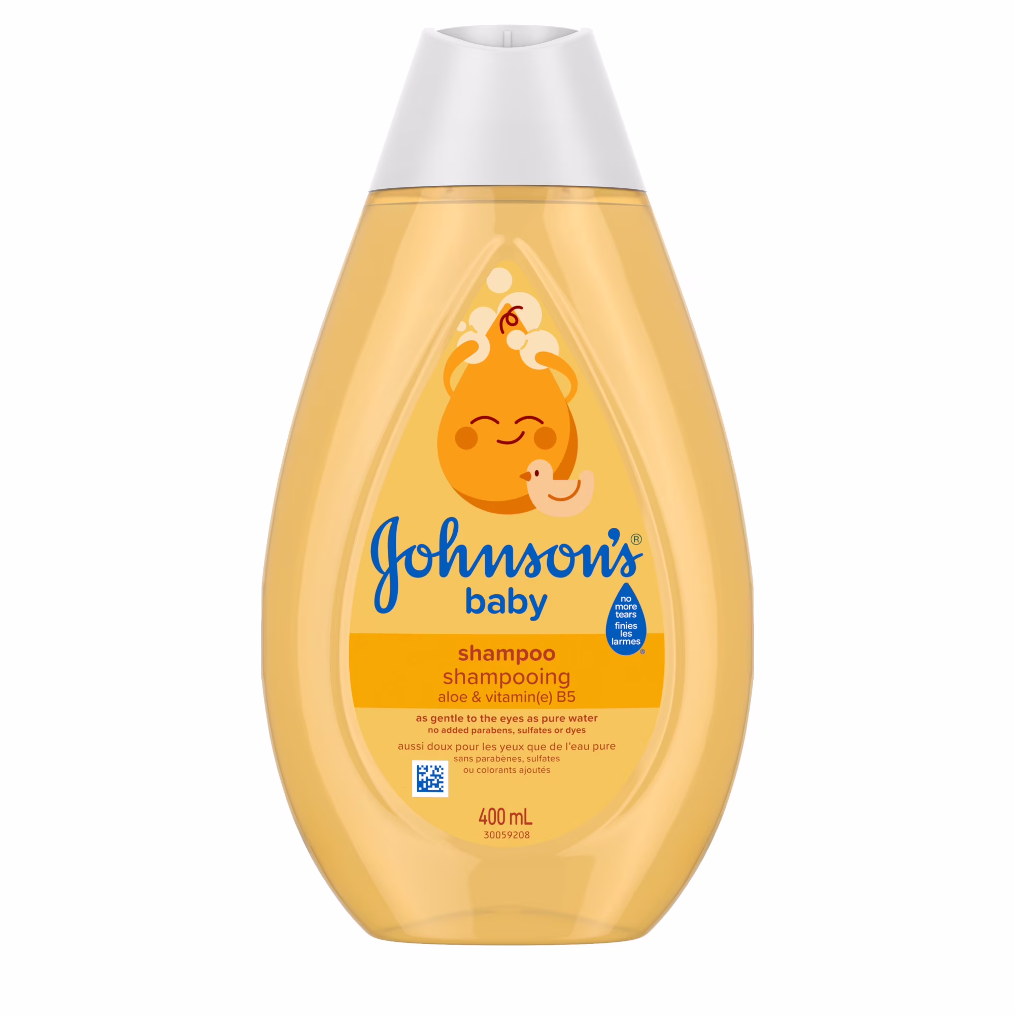 Johnson's shampoing pour bébé. sans parabène et sans larmes et doux