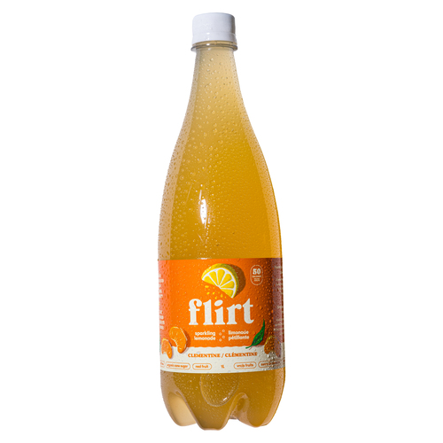 Flirt Limonade pétillante à la clémentine 1 L (bouteille)