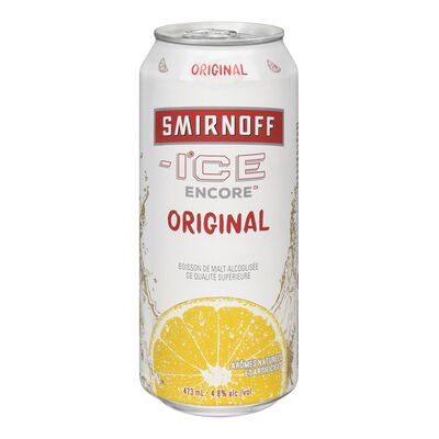Boisson de malt alcoolisée originale en canette - 4.8% alcool