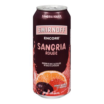 Boisson de malt alcoolisée à la sangria rouge en canette - 4.8% alcool
