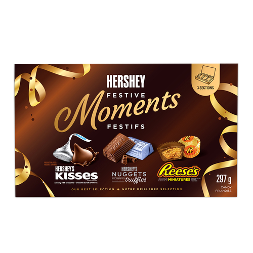 Hershey Moments Festifs Assortiment de chocolats 297 g