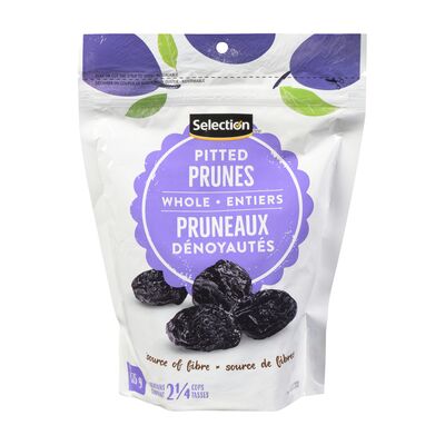 Pruneaux entiers dénoyautés