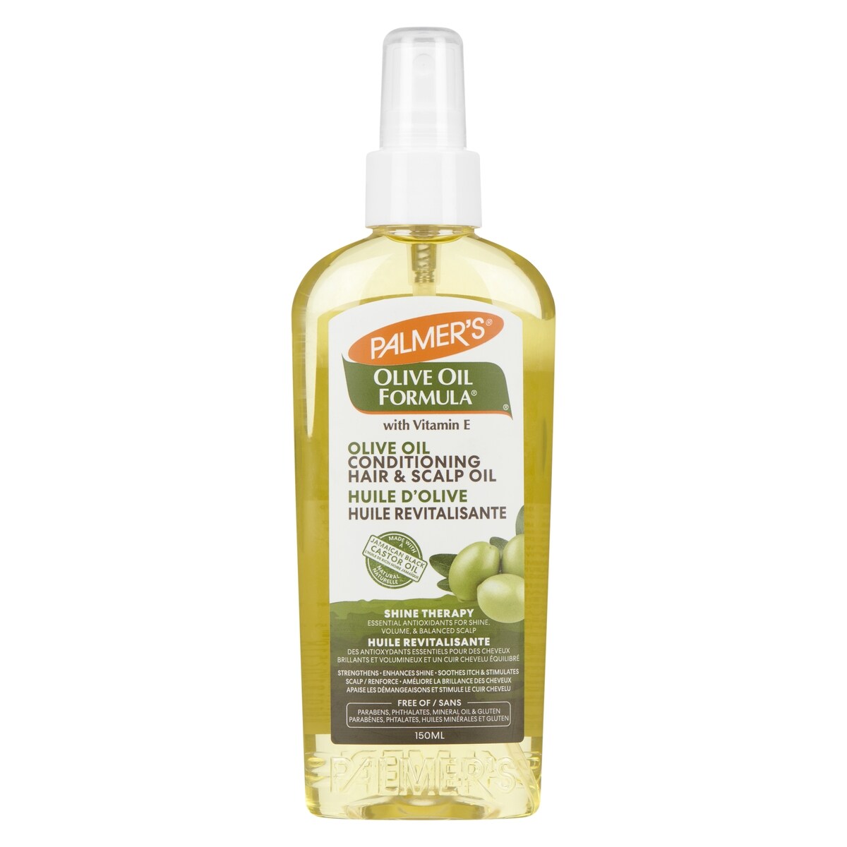 Huile revitalisante en vaporisateur Formula Creme huile dolive