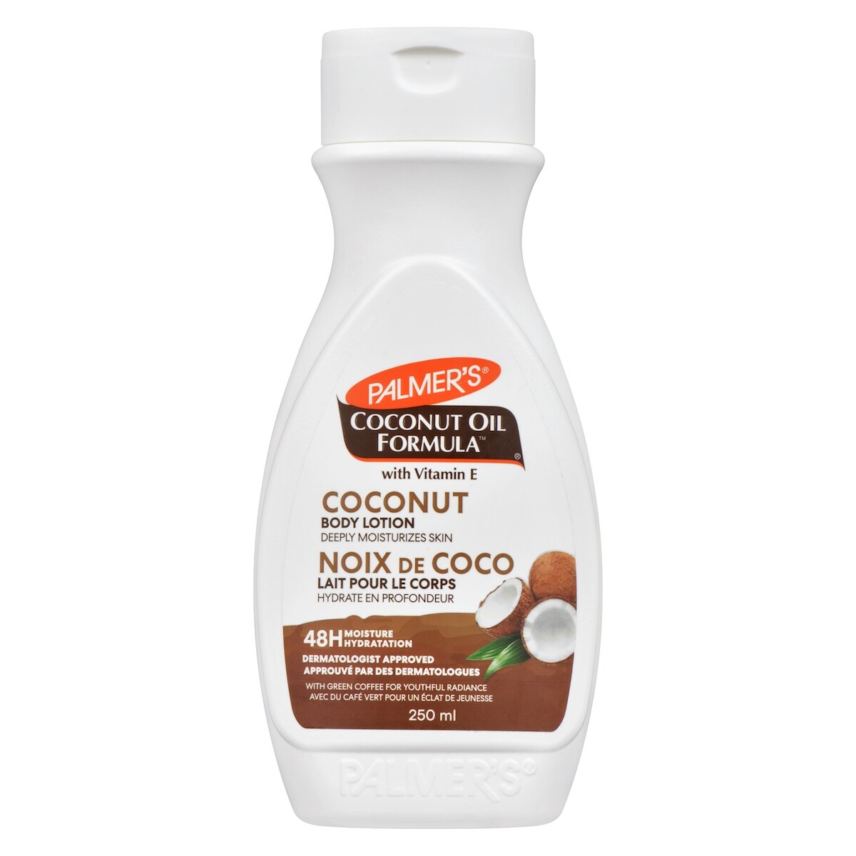 Coconut oil formula lait hydratant corps