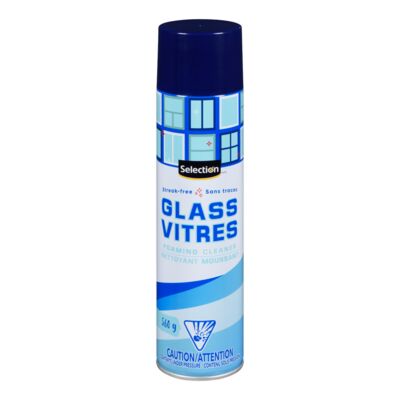 Nettoyant à vitre moussant