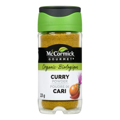 Poudre de cari biologique