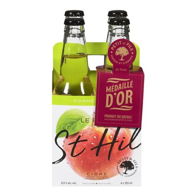 Cidre pétillant gazéifié