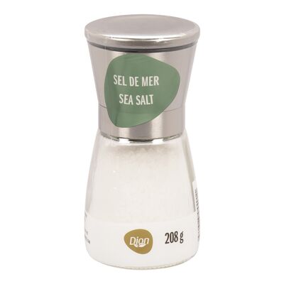 Moulin rechargeable de sel de mer