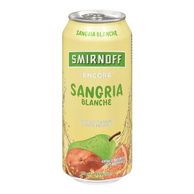 Boisson de malt à la sangria blanche en canette - 4.8% alcool