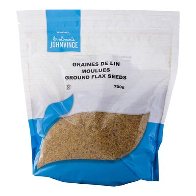 Graines de lin moulues