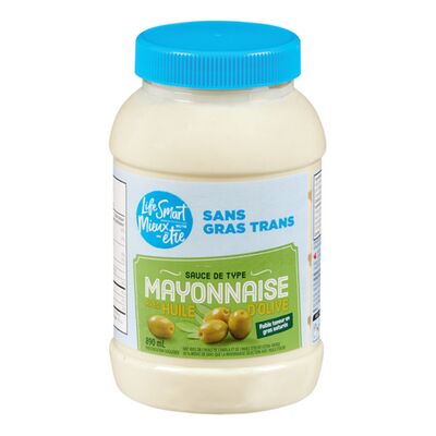 Sauce style mayonnaise avec huile d'olive