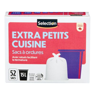 Sacs à ordures extra-petits