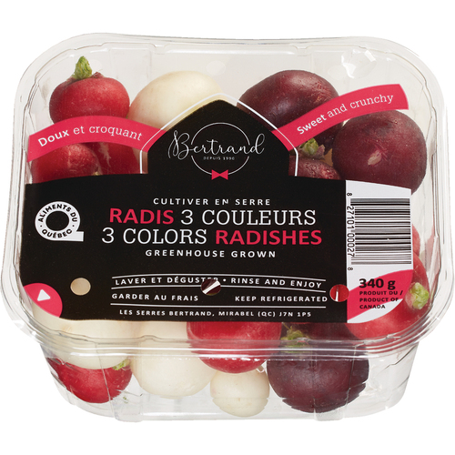 Radis 3 couleurs topsealed