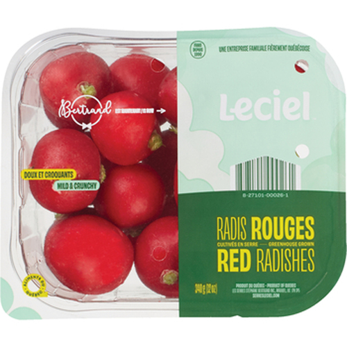 Radis rouge topsealed