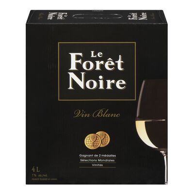 Vin blanc Canada - Fruité et Doux - 18 ans +