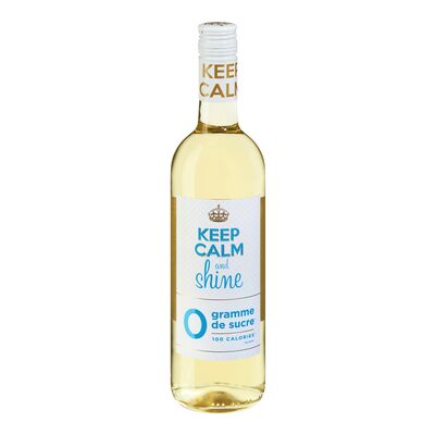 Vin blanc Canada - keep cal and shine