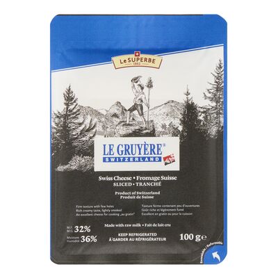 Fromage Gruyère tranché