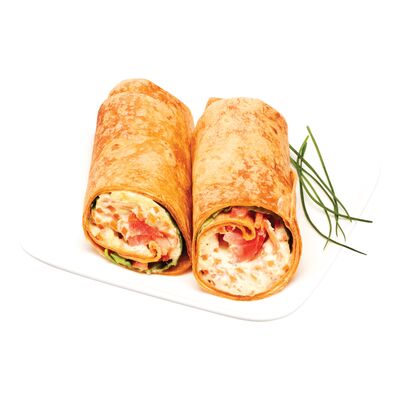 Wrap à la tartinade au tofu
