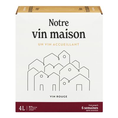 Vin rouge Canada - Fruité et Léger - 18 ans +
