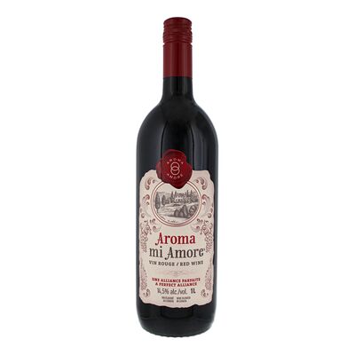 Vin rouge Canada - Fruité et Généreux 14.5% alcool - 18 ans +