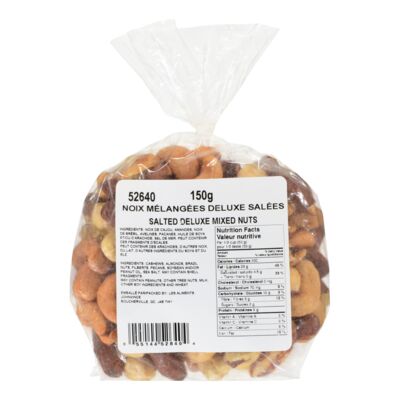Mélange de noix deluxe salées