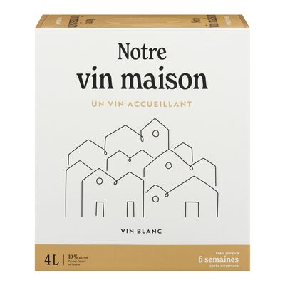 Vin blanc Canada - Fruité et Doux - 18 ans +