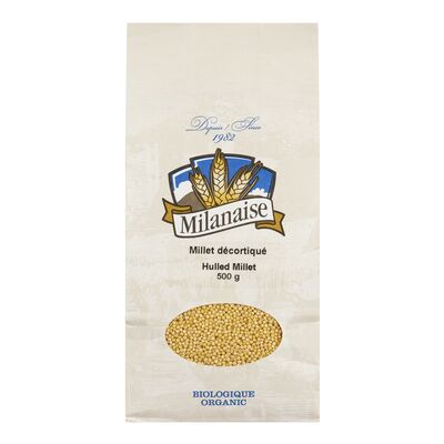 Millet décortiqué biologique