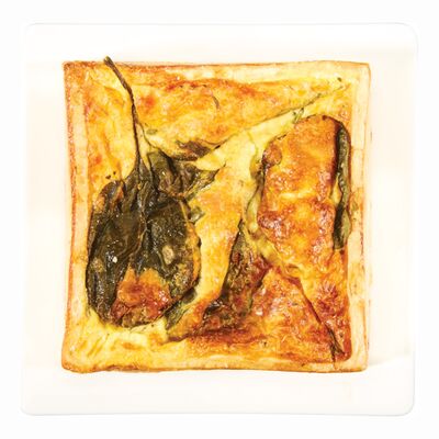 Quiche au fromage de chèvre et épinards