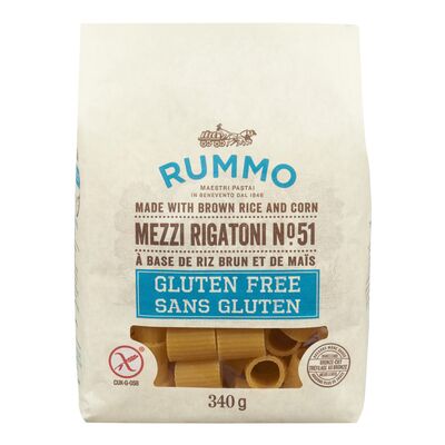 Rigatoni sans gluten
