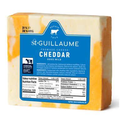 Pointe de cheddar marbré