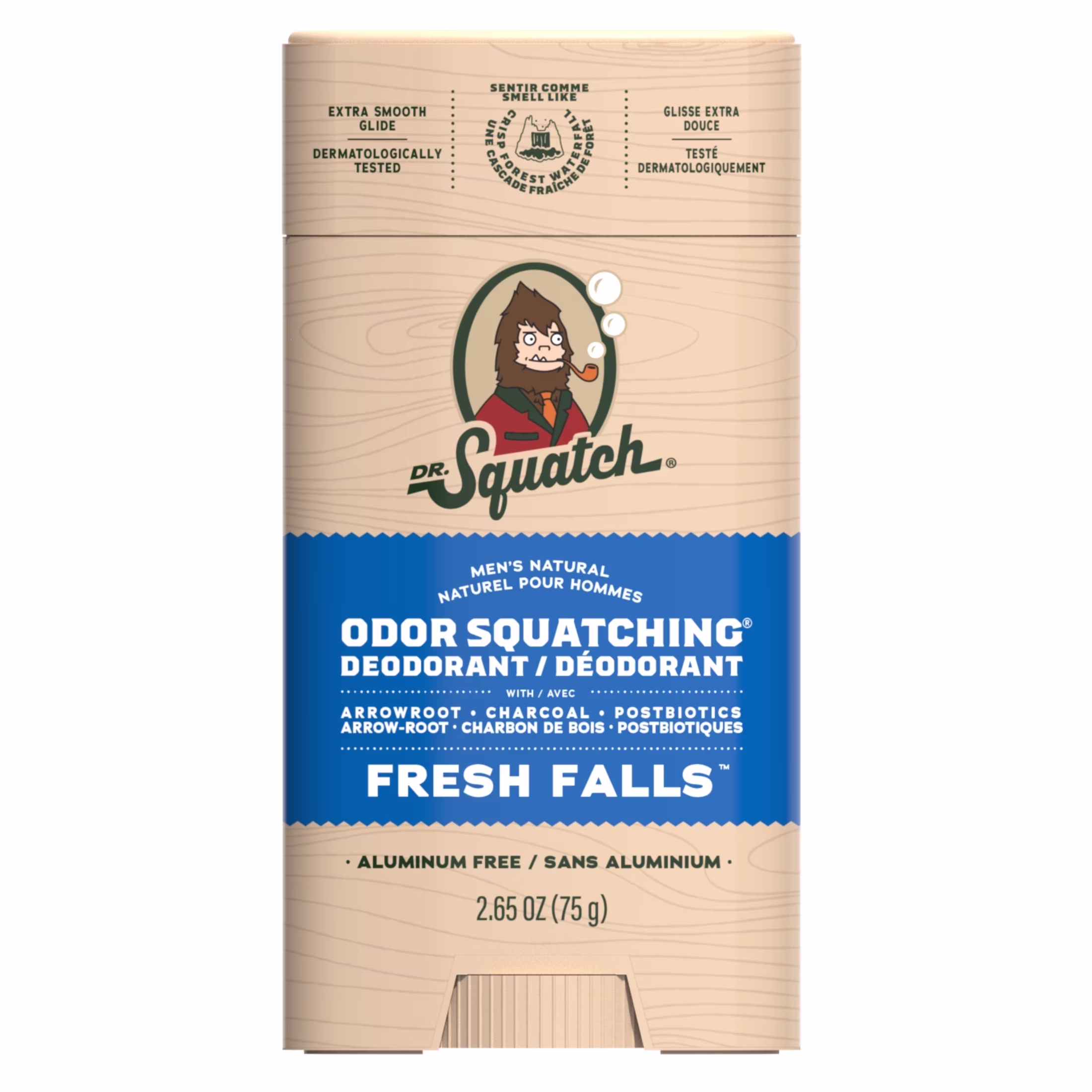 Déodorant naturel pour hommes dr. squatch - anti-odeurs sans aluminium - fresh falls () déodorant naturel pour hommes dr. squatch - anti-odeurs sans aluminium - fresh falls ()